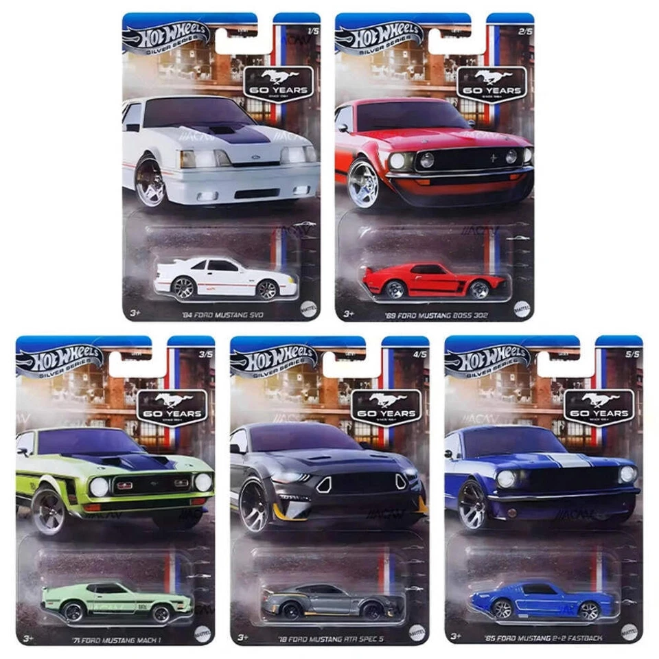 Hot Wheels Celebrations 2025 Mix 1F - 60 Years of Mustang - Image 1 of 1