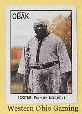 2010 TRISTAR Obak Rube Foster #74 Black #02/50 MADE