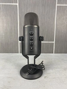 MSI IMMERSE GV60 STREAMING MIC, USB-C to USB-A cable (3m) included CLEAR SOUNDS - Zdjęcie 1 z 6