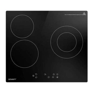 NNEDSZ Electric Ceramic Cooktop 60cm Kitchen Cooker 4 Burner Hob Touch Control 5 - Picture 1 of 7