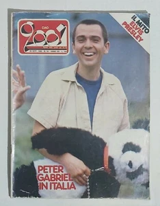 02736 Ciao 2001 a. XII nr 39 1980 - Peter Gabriel / Elvis Presley - Picture 1 of 6