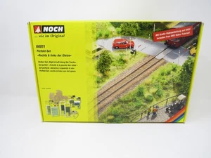 Noch 60811 Railroad Trackside Scenery Set Turf Grass Tufts Bushes Foliage Kit - Picture 1 of 7