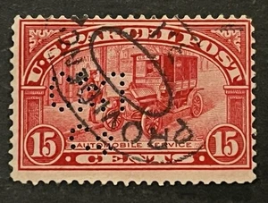 Travelstamps:1912-13 US Stamps Sc# Q7 Auto Service, 15 Cents Used ng parcel post - Picture 1 of 5