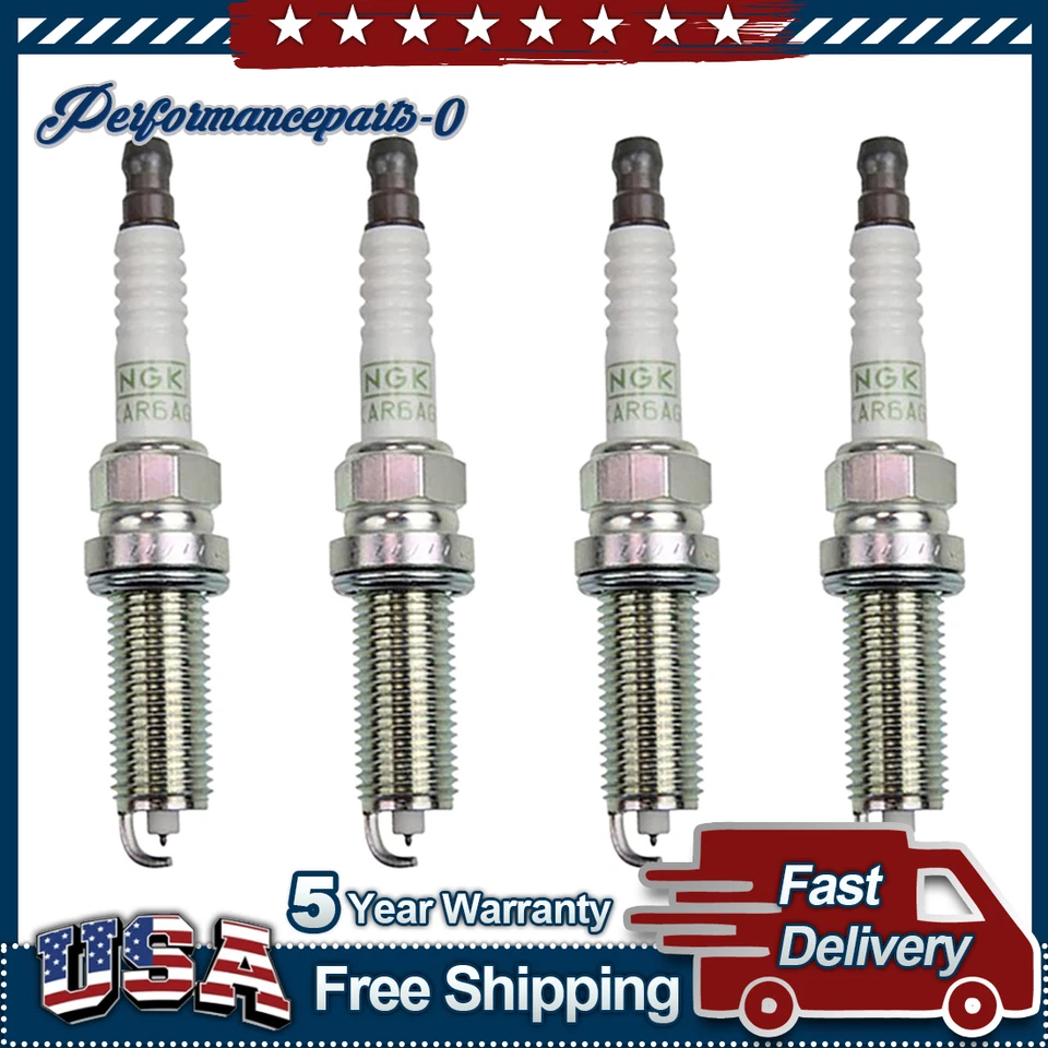 Bujía NGK 4 piezas para Honda Accord 2013 2014 2015 2016 2017 Foto 1 de 3