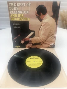 THE BEST OF DUKE ELLINGTON AND HIS ORCHESTRA VINYL LP RECORD - Picture 1 of 6