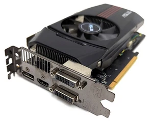 ASUS Radeon HD 8760 1GB GDDR5 Single Fan Video Graphics Card HD8760-DC0-1GD5 - Picture 1 of 12
