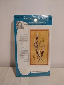 Vintage Hiawatha Crewel Embroidery Picture Kit By Erica Wilson 6802/1 - 8”x15” - Picture 1 of 3