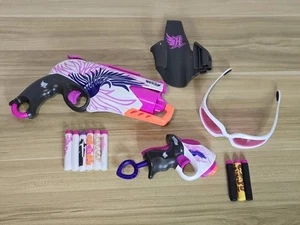 Nerf gun Rebelle Sweet Revenge Hammershot pistol Holster Glasses, Jolt + Bullets - Picture 1 of 10