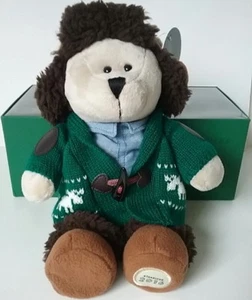 Starbucks 2016 Holiday Boy Bear Bearista Collection Green Moose Sweater Hat New - Picture 1 of 1