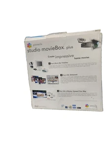 Pinnacle Studio MovieBox Plus Video Editing System Complete With Box NEW - Picture 1 of 3