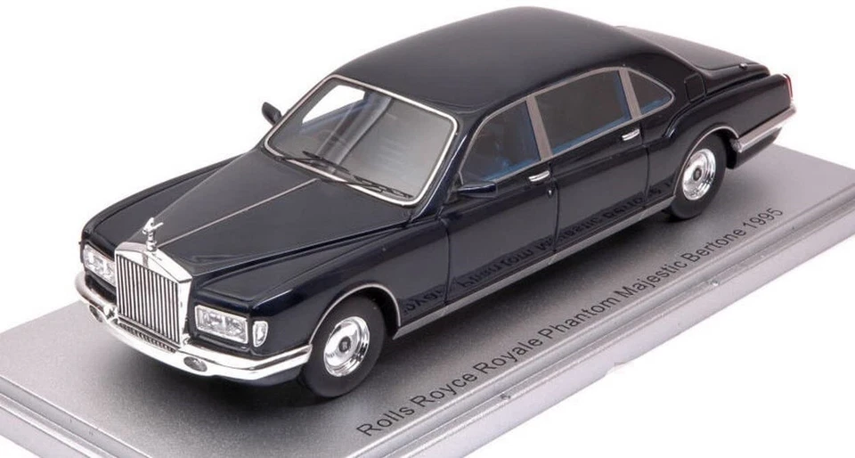 ROLLS ROYCE ROYALE PHANTOM MAJESTIC BERTONE 1995 NERO KESS KE43049010 1/43 - Immagine 1 di 1