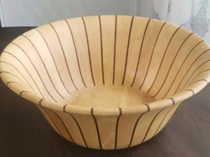 JENS QUISTGAARD for DANSK LARGE BOWL Birch And Teak 16 inch Diameter MCM - Picture 1 of 9