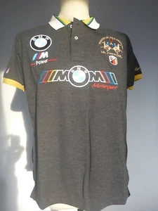 La Martina, Herren Polo Shirt, Gr. M, Anthrazit, Brandneu, BMW X6 M - Bild 1 von 12