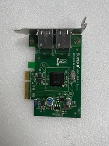 Supermicro AOC-SGP-i2 Intel I350-T2 Chip PCI-E Dual Port Gigabit Network Card - Afbeelding 1 van 2