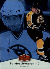 2006-07 Flair Showcase Boston Bruins Hockey Card #9 Patrice Bergeron