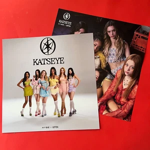 (2) gleiche KATSEYE Promo Poster - ZWEISEITIG 12X12 - Album 2024 MÄDCHENGRUPPE - NEU - Bild 1 von 5