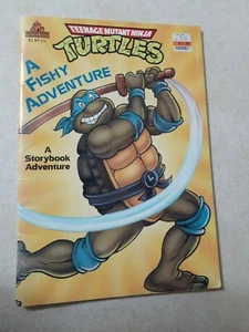 Teenage Mutant Ninja Turtles: A Fishy Adventure 1990 Random House. - Picture 1 of 2