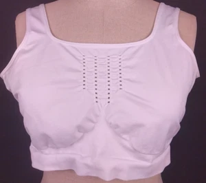 Best Form RN 16345 White Nylon Leisure Bra Size 42 - Vintage? (39) - Picture 1 of 13