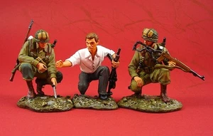Patriot 1/30 101st airborne with resistant (set of 3), metal toy soldier W2SET4 - Picture 1 of 1