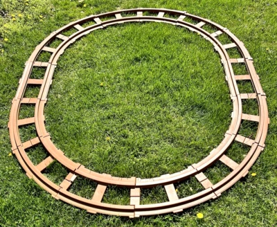 7'10" Peg Perego Ride On Tracks 14 Pieces Thomas The Train Circle Oval Big Track - Image 1 of 4