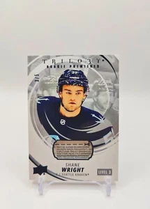 22-23 Trilogy Shane Wright Rookie Premieres LVL 3 Laundry Tag #3/5 SEA Kraken RC - Picture 1 of 5