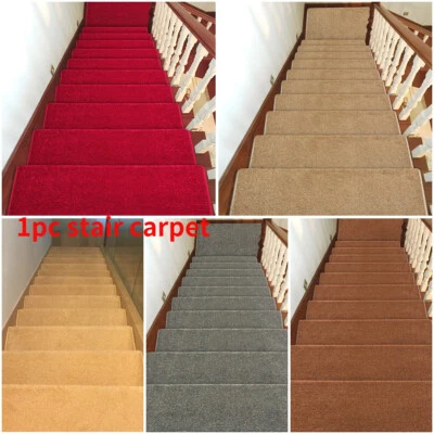 1 Stück Solide Treppenstufe Rutschfest Selbstklebend Teppich Innen Sicherheit Fußmatte - Bild 1 von 4