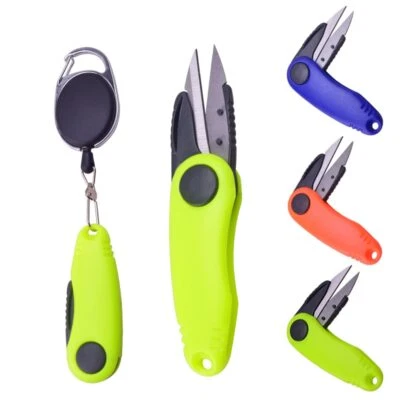 Braid Line Folding Scissors Clipper Fishing Line Cutter Fishing Accessories - Image 1 of 4