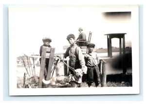 Carruaje dibujado por perros tempranos instantáneos de colección vista doméstica - Imagen 1 de 2