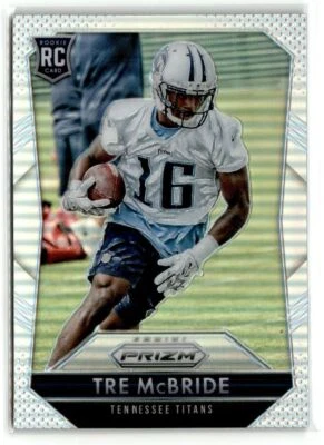 Tre McBride RC Tennessee Titans 2015 Panini Prizm Silver Prizm  #294 - Image 1 of 2