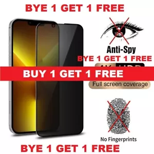 Ochrona ekranu prywatności do iPhone 16 Pro Max 15 Pro 14 13 12 11 Pro Max X 8 SE - Zdjęcie 1 z 13