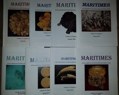 Maritimes Shipwreck Quarterly 2025 Subscription - 1715 Fleet Treasure - Atocha