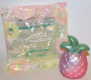 NUEVO IBLOOM CUTIE GRANDE PÚRPURA/ROSA PIÑA PERFUMADO BLANDO SQUISHIES TIRO LENTO - Imagen 1 de 6