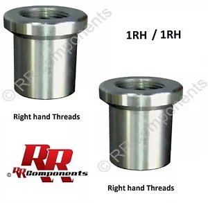 (2RH) 1-1/4 Threaded Tube Adapter fits 1-1/2 ID Hole, Rod Ends, Heim Joints - Foto 1 di 3
