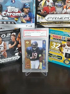 2000 COLLECTORS EDGE T3 RETAIL DEZ WHITE ROOKIE CARD RC PSA 9 #186 CHICAGO BEARS - Photo 1/3