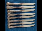 SET OF 8 TIFFANY ELECTROPLATED  SILVER FRUIT KNIVES C 1850-1889