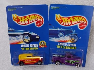 Hot Wheels Limited Edition Malt-o-Meal 56 Flashsider Purple Chevy Truck 32 Ford - Picture 1 of 8