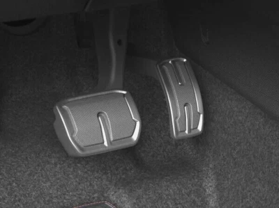 NEW GENUINE CUPRA DSG SPORT PEDAL COVER SET DARK ALUMINIUM 5FA064205 9DG - Image 1 of 4