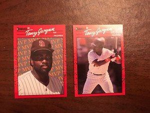 1990 Donruss card #86 - Tony Gwynn And BC-4 *ERROR* Baseball Cards No Dot Inc