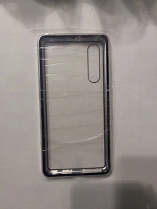 cover per Huawei P30 vetro callamitato custodia copertina case 360° argento - Foto 1 di 5