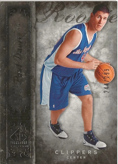 2006-07 SP Signature Edition Paul Davis RC 224/299 Los Angeles Clippers - Image 1 of 1
