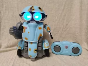 T11 Hasbro Transformers Autobot Sqweeks R/C Robot w/Remote, Sound Lights, Dance - Picture 1 of 8