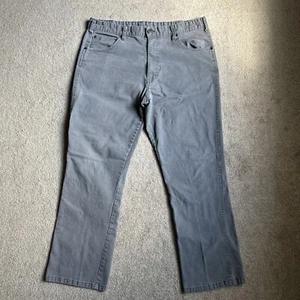 Dickies Men's Heavy Duty Canvas Work Pants Size 36 Gray NO TAG - Picture 1 of 10