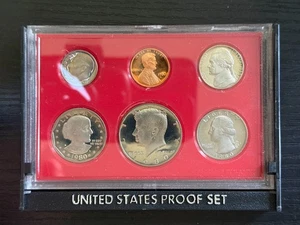 1980 United States Clad Proof Set w/ENV  1c 5c 10c 25c $1 - ME3522 - Picture 1 of 3