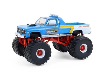 1983 Chevrolet C30 Holman’s Beast Monster Truck escala 1:64 - Greenlight 49160B - Imagem 1 de 4