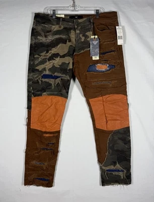 Pantalones de mezclilla para hombre Jordan Craig Legacy Edition 38x30 Woodland Sean Santa Fe nuevos con etiquetas Foto 1 de 4