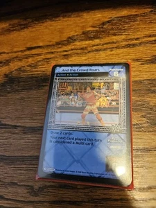 Wwe Raw Deal ...And The Crowd Roars TCG CCG - Picture 1 of 1