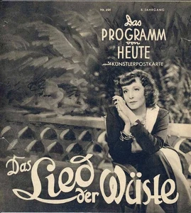 Das Lied der Wüste - Programm von Heute - PvH 494 ungelocht (51/134) - Picture 1 of 1