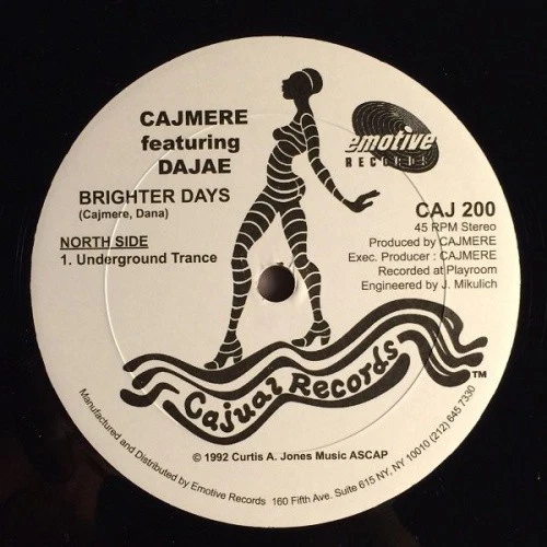 CAJMERE Brighter Days/Dream States 12" NEW VINYL Cajual Derrick Carter Dajae - Image 1 of 1