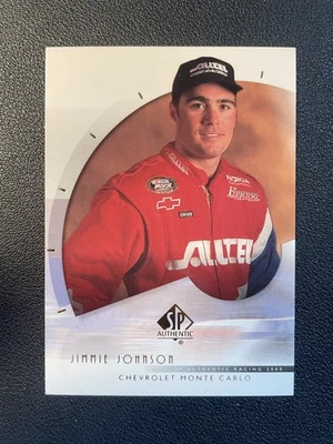 2000 Upper Deck SP Authentic Racing NASCAR Jimmie Johnson RC Rookie #39 - Image 1 of 2