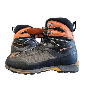 Scarpa Herren Rebel Pro GTX Größe 10 Stiefel schwarz orange Bergsteigen Wandern - Bild 1 von 9